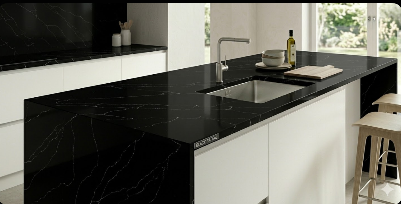 CALACATTA BLACK RAFEAL