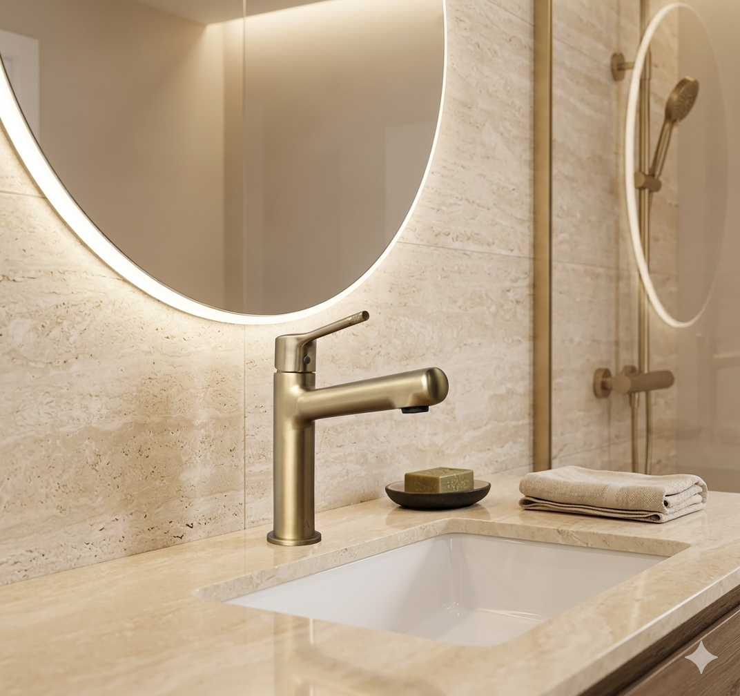 A040101 BRUSHED GOLD