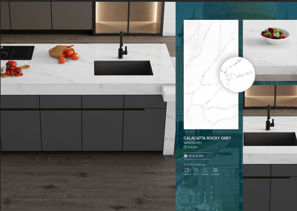 CALACATTA ROCKY GREY