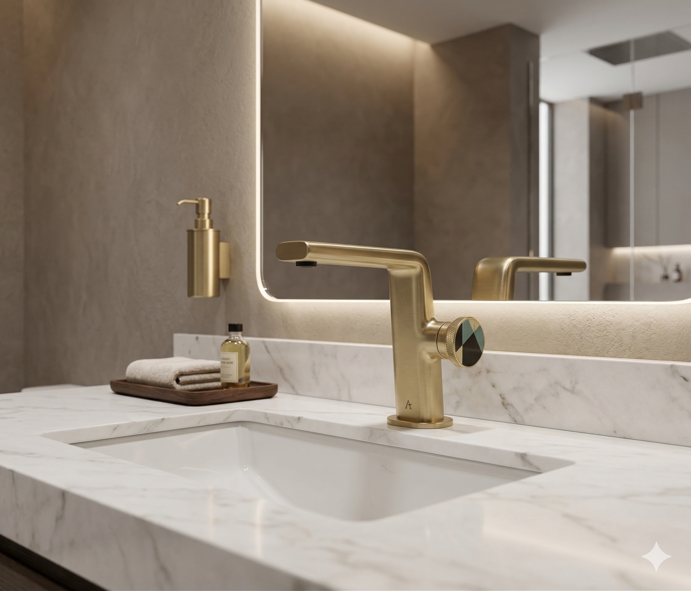 A-310102 BRUSHED GOLD